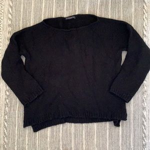Brandy Melville Black Knit Sweater
